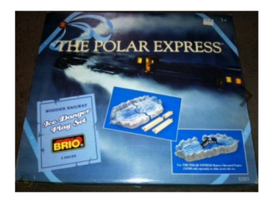 brio polar express ice danger playset